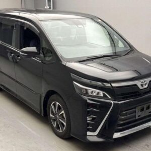 2021 Toyota Voxy black gasoline used car Japan export
