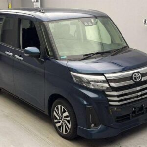 2023 Toyota Roomy blue gasoline used car Japan export