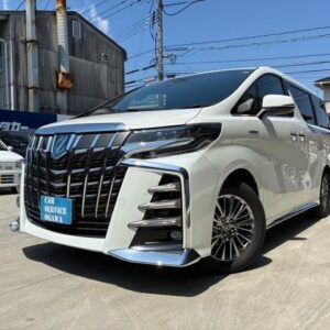 2021 Toyota Alphard Hybrid pearl hybrid used car Japan export