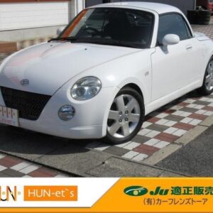 2008 Daihatsu Copen white gasoline used car Japan export