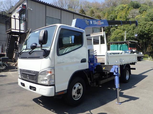 Ref:AUX-23335426 MITSUBISHI FUSO CANTER 2008 1 2008 Mitsubishi Fuso Canter white diesel used car Japan export