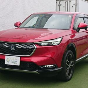 2022 Honda Vezel red hybrid used car Japan export