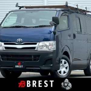 2013 Toyota Hiace Van blue diesel used car Japan export