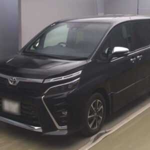 2021 Toyota Voxy black gasoline used car Japan export