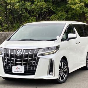 2022 Toyota Alphard pearl gasoline used car Japan export
