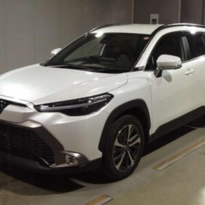 2023 Toyota Corolla Cross pearl gasoline used car Japan export