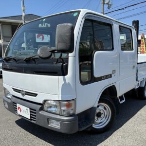 2003 Nissan Atlas Truck white gasoline used car Japan export