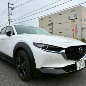 2022 Mazda Cx-30 white gasoline used car Japan export
