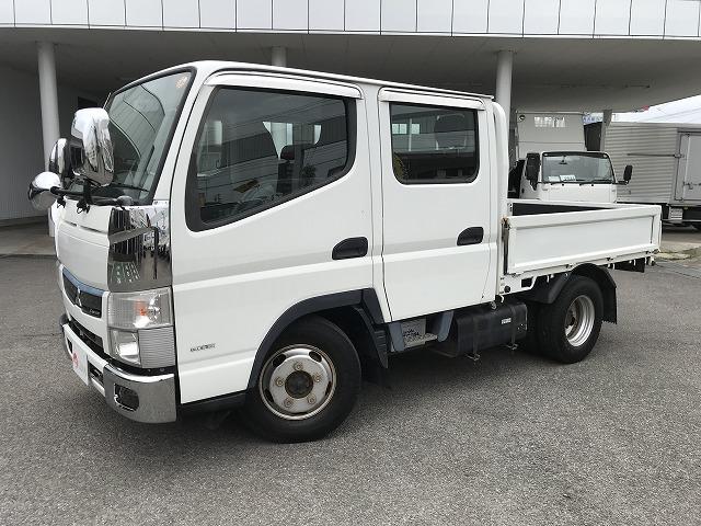 Ref:AUX-23340640 MITSUBISHI FUSO CANTER 2017 1 2017 Mitsubishi Fuso Canter white diesel used car Japan export