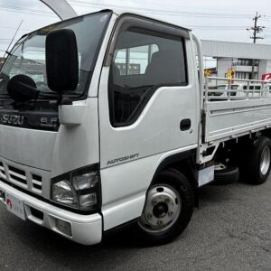 2006 Isuzu Elf Truck white diesel used car Japan export
