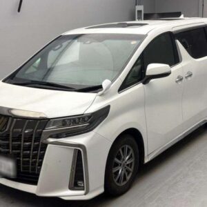 2022 Toyota Alphard pearl gasoline used car Japan export
