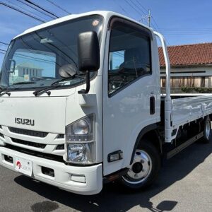2019 Isuzu Elf Truck white diesel used car Japan export
