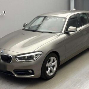 2015 Bmw 1 Series gray gasoline used car Japan export