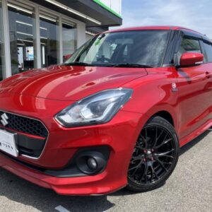 2018 Suzuki Swift red gasoline used car Japan export