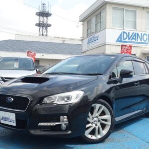 2015 Subaru Levorg black gasoline used car Japan export