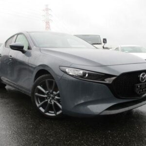 2022 Mazda Mazda3 Fastback gray gasoline used car Japan export