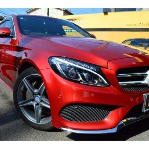 2016 Mercedes Benz C-Class Stationwagon red gasoline used car Japan export