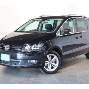 2021 Volkswagen Sharan black gasoline used car Japan export
