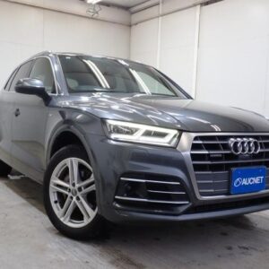 2018 Audi Q5 gray gasoline used car Japan export