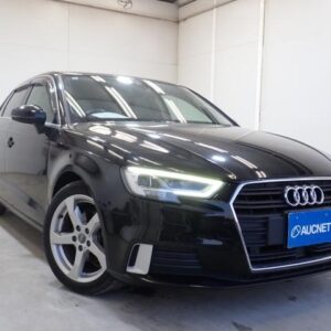 2020 Audi A3 black gasoline used car Japan export