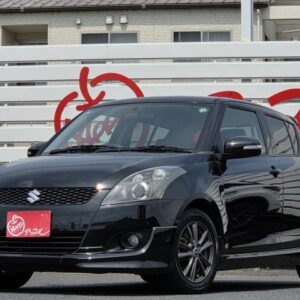 2013 Suzuki Swift black gasoline used car Japan export