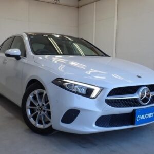 2019 Mercedes Benz A-Class Sedan white gasoline used car Japan export