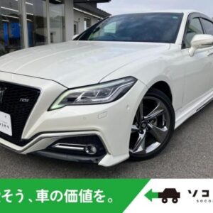 2019 Toyota Crown pearl gasoline used car Japan export