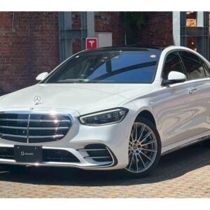 2023 Mercedes Benz S-Class pearl diesel used car Japan export