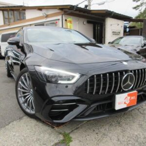 2024 Mercedes Amg Gt 4 Door Coupe black gasoline used car Japan export