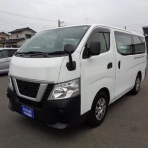 2022 Nissan Nv350Caravan Van white gasoline used car Japan export