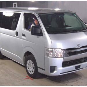 2023 Toyota Hiace Van silver gasoline used car Japan export