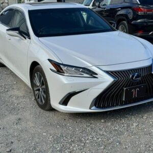 2019 Lexus Es white hybrid used car Japan export