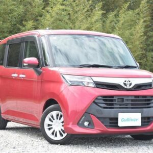 2017 Toyota Tank red gasoline used car Japan export