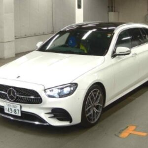 2022 Mercedes Benz E-Class Stationwagon white diesel used car Japan export