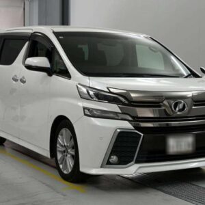 2015 Toyota Vellfire pearl gasoline used car Japan export