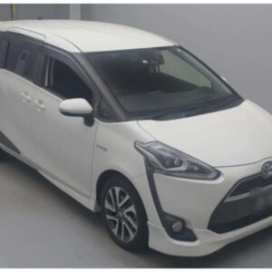 2015 Toyota Sienta pearl gasoline used car Japan export