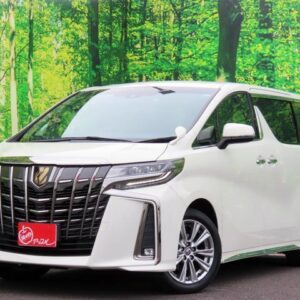 2021 Toyota Alphard pearl gasoline used car Japan export