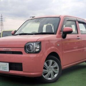 2018 Daihatsu Mira Tocot pink gasoline used car Japan export