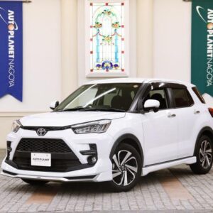 2021 Toyota Raize white gasoline used car Japan export