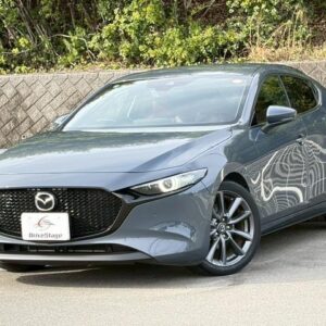 2020 Mazda Mazda3 Fastback gray gasoline used car Japan export