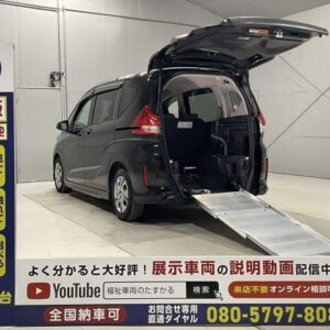 2021 Honda Freed Plus Hybrid black hybrid used car Japan export