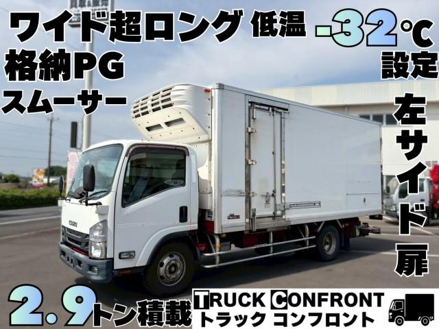 Ref:AUX-23358926 ISUZU ELF TRUCK 2018 1 2018 Isuzu Elf Truck white diesel used car Japan export