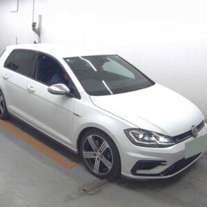 2017 Volkswagen Golf R white gasoline used car Japan export