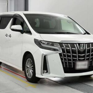 2021 Toyota Alphard pearl gasoline used car Japan export