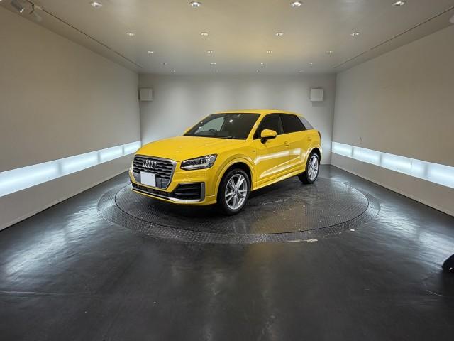 Ref:AUX-23359418 AUDI Q2 2017 1 2017 Audi Q2 yellow gasoline used car Japan export
