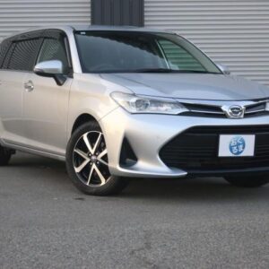 2019 Toyota Corolla Fielder silver gasoline used car Japan export