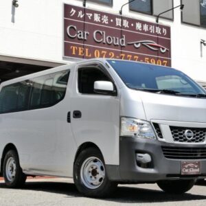 2015 Nissan Nv350Caravan Wagon silver gasoline used car Japan export