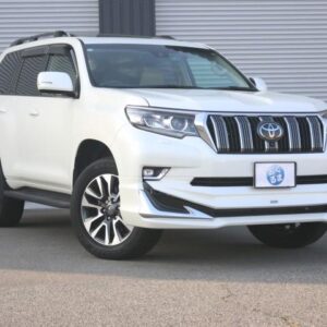 2023 Toyota Land Cruiser Prado pearl gasoline used car Japan export