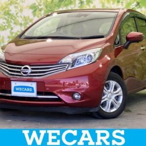 2015 Nissan Note red gasoline used car Japan export
