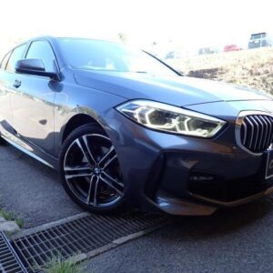 2021 Bmw 1 Series gray diesel used car Japan export